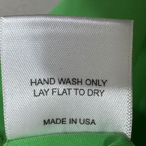 Louisa Ballou Shirt Womens XL Green Long Sleeve Stretch Pullover Recycled USA - Picture 4 of 6